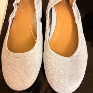 Vionic Alexa Ice Blue Textured Flats